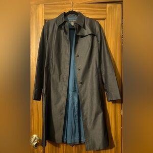 Banana Republic Blue/Grey  Trench Coat